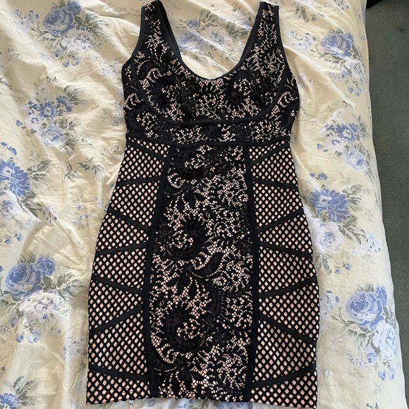 WOW couture Dresses & Skirts - WOW COUTURE | Black lace dress